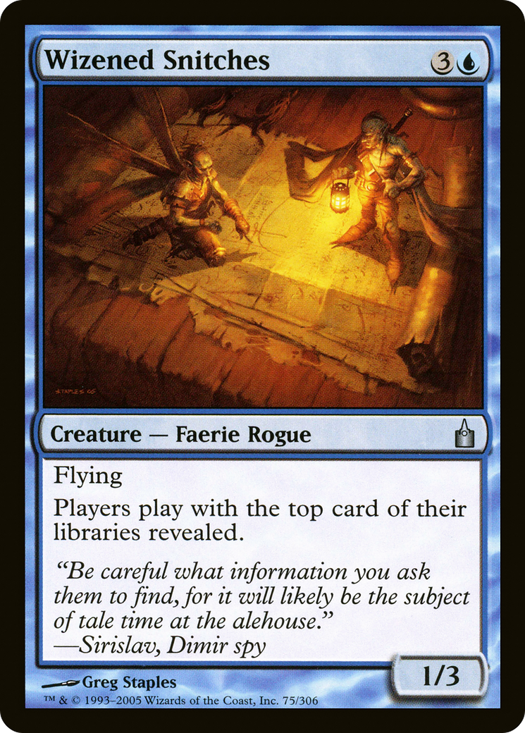 Wizened Snitches (RAV-075) [Ravnica: City of Guilds]