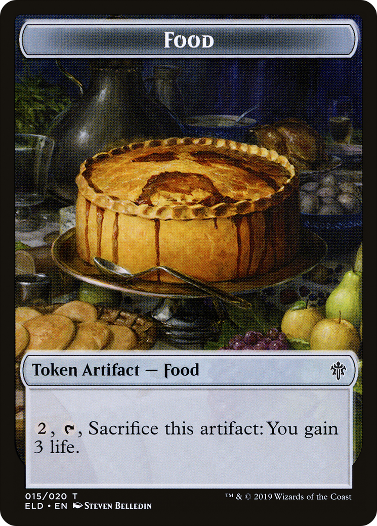 Food (TELD-015) [Throne of Eldraine Tokens]