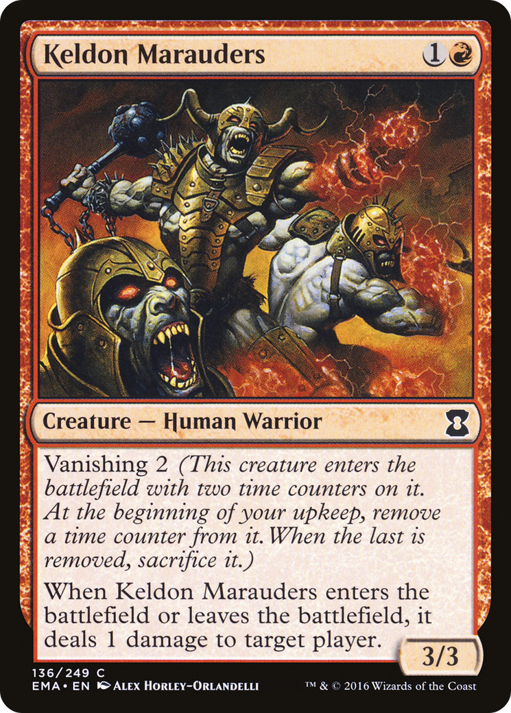Keldon Marauders (EMA-136) [Eternal Masters]
