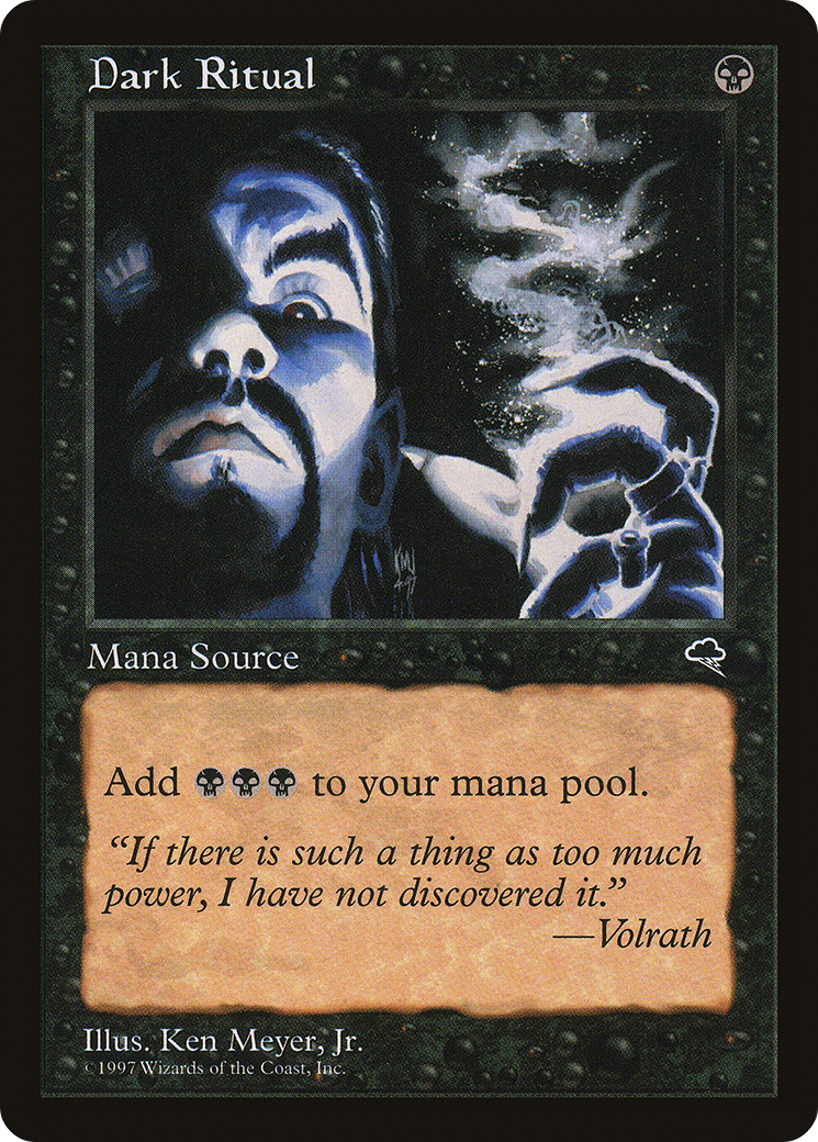 Dark Ritual (TMP-118) [Tempest]