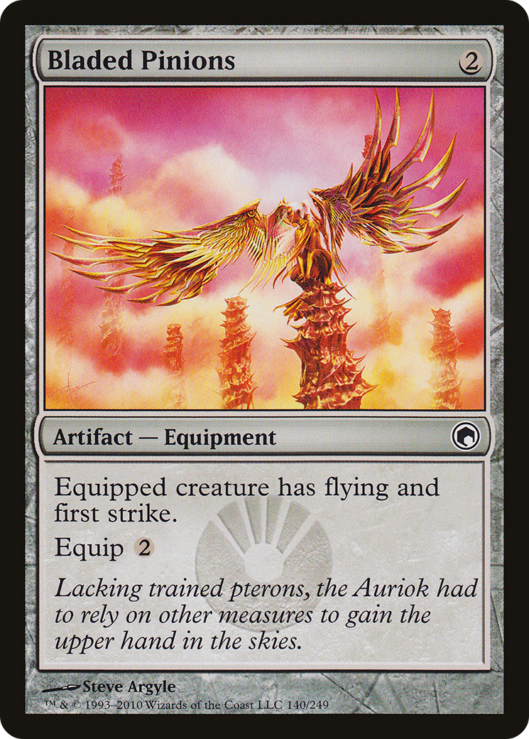 Bladed Pinions (SOM-140) [Scars of Mirrodin]