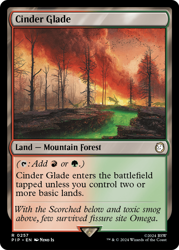 Cinder Glade (PIP-257) [Fallout] Foil