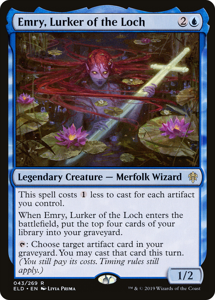 Emry, Lurker of the Loch (ELD-043) [Throne of Eldraine]