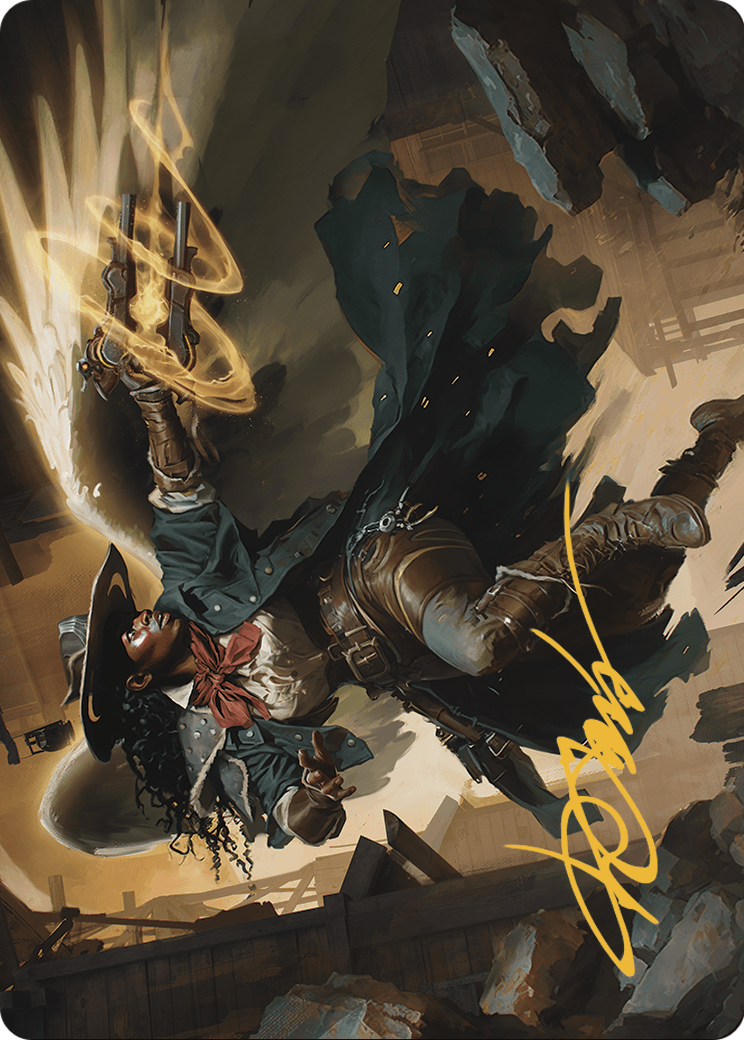 Archangel of Tithes // Archangel of Tithes (AOTJ-001) (Borderless) [Outlaws of Thunder Junction Art Series] Foil