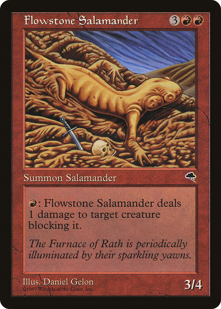 Flowstone Salamander (TMP-175) [Tempest]