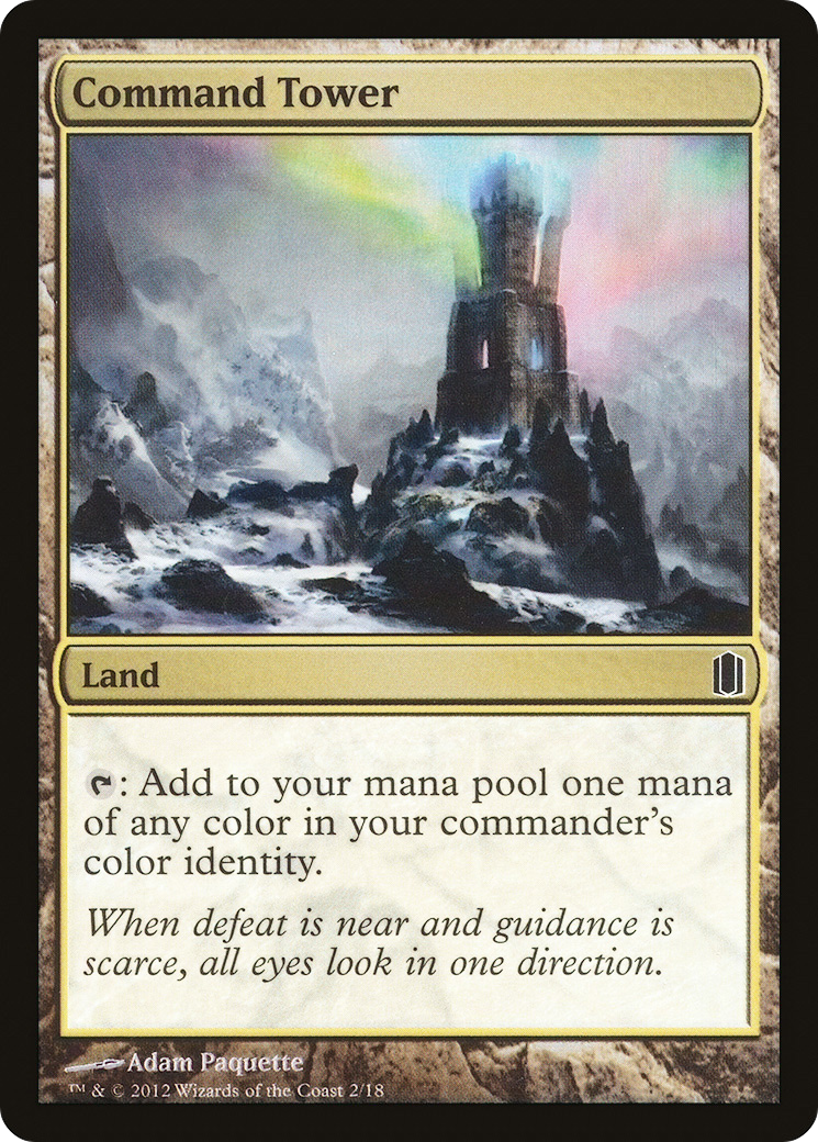 Command Tower (CM1-002) [Commander's Arsenal] Foil