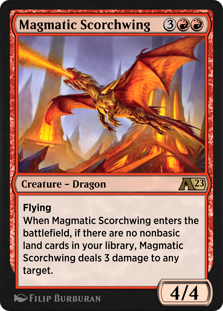 Magmatic Scorchwing (YONE-012) [Alchemy: Phyrexia]