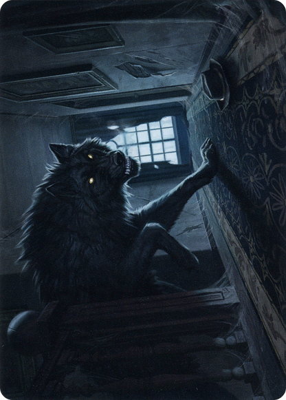 Primal Adversary // Primal Adversary (AMID-052) (Borderless) [Midnight Hunt Art Series] Foil