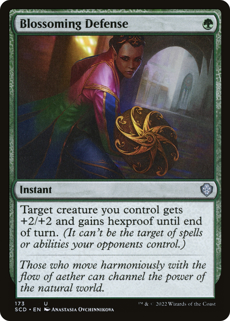 Blossoming Defense (SCD-173) [Starter Commander Decks]