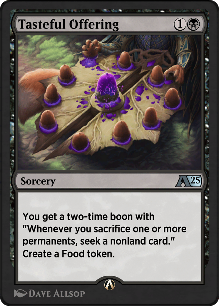 Tasteful Offering (YBLB-012) [Alchemy: Bloomburrow]