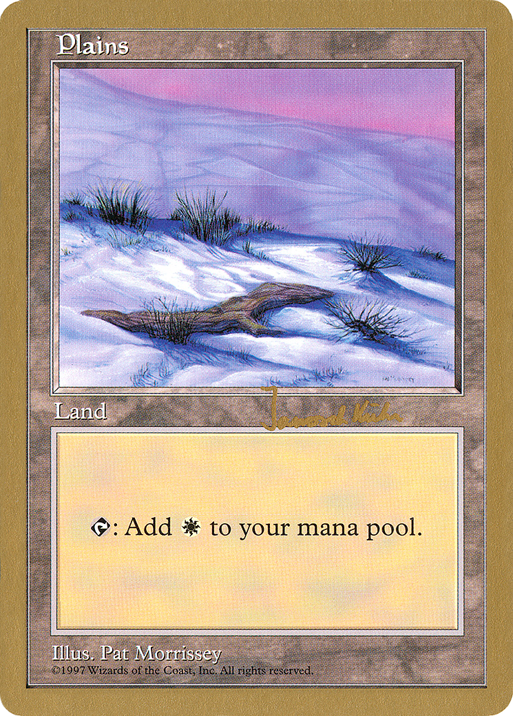Plains (434) - 1997 Janosch Kuhn (5ED) [World Championship Decks 1997]