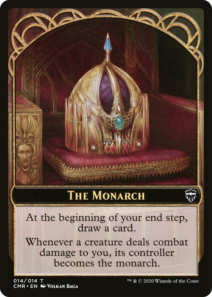 The Monarch Token (CMR-014) [Commander Legends Tokens]