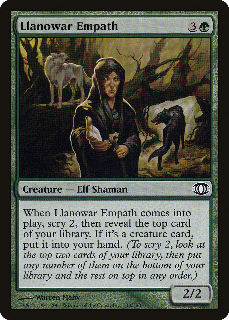 Llanowar Empath (FUT-130) [Future Sight]