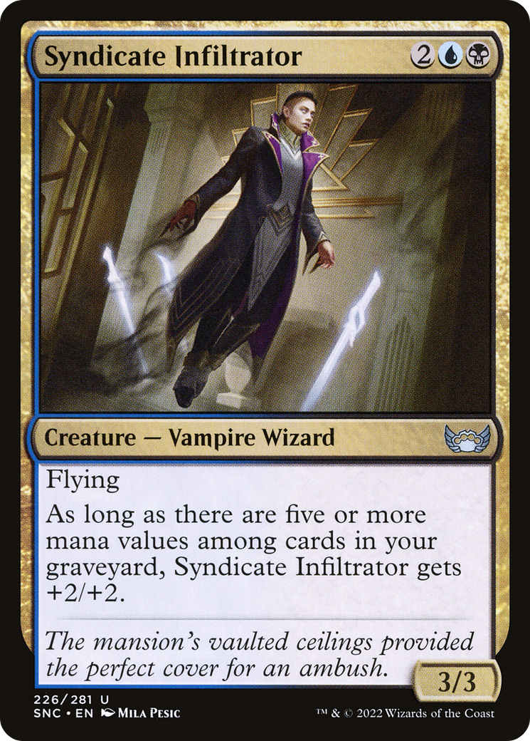 Syndicate Infiltrator (SNC-226) [Streets of New Capenna]
