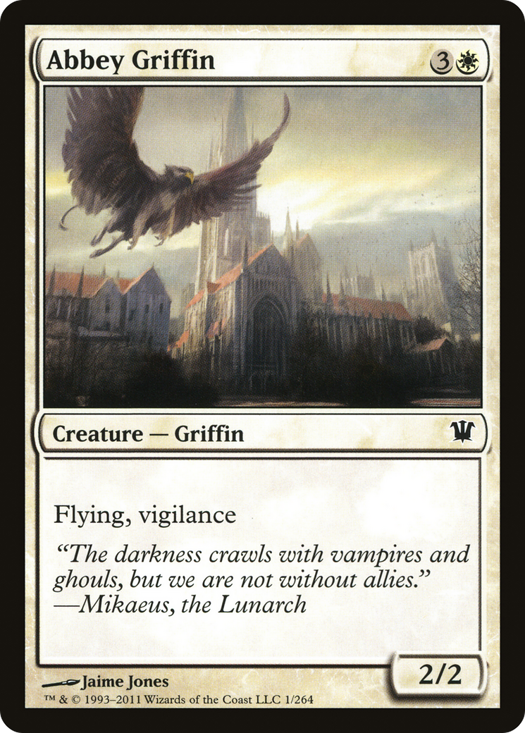Abbey Griffin (ISD-001) [Innistrad]