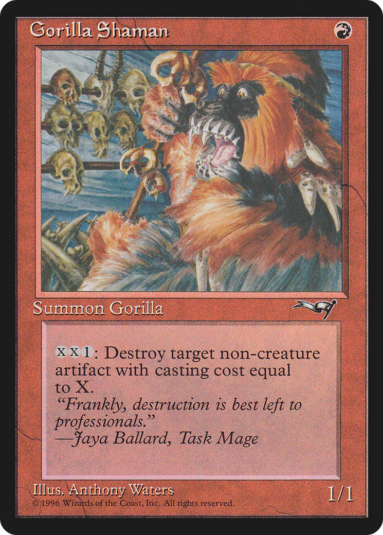Gorilla Shaman (ALL-107) [Alliances]