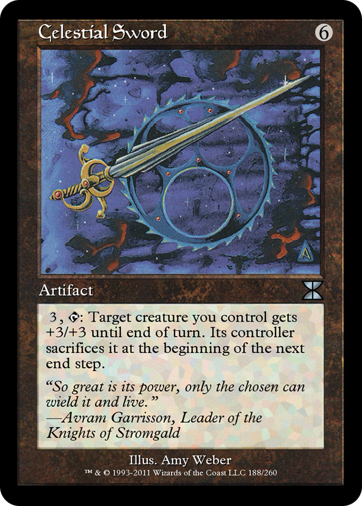 Celestial Sword (ME4-188) [Masters Edition IV] Foil