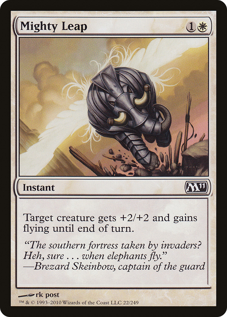 Mighty Leap (M11-022) [Magic 2011]