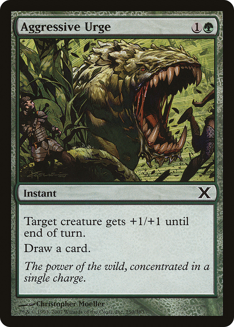 Aggressive Urge (10E-250) [Tenth Edition]