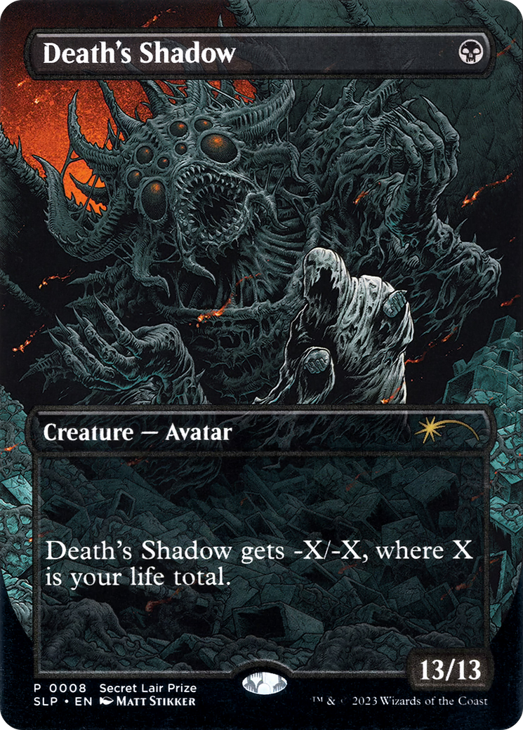 Death's Shadow (SLP-008) [Secret Lair Showdown] Foil