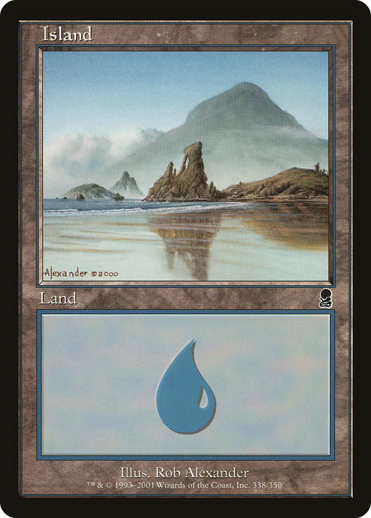 Island (ODY-338) [Odyssey] Foil
