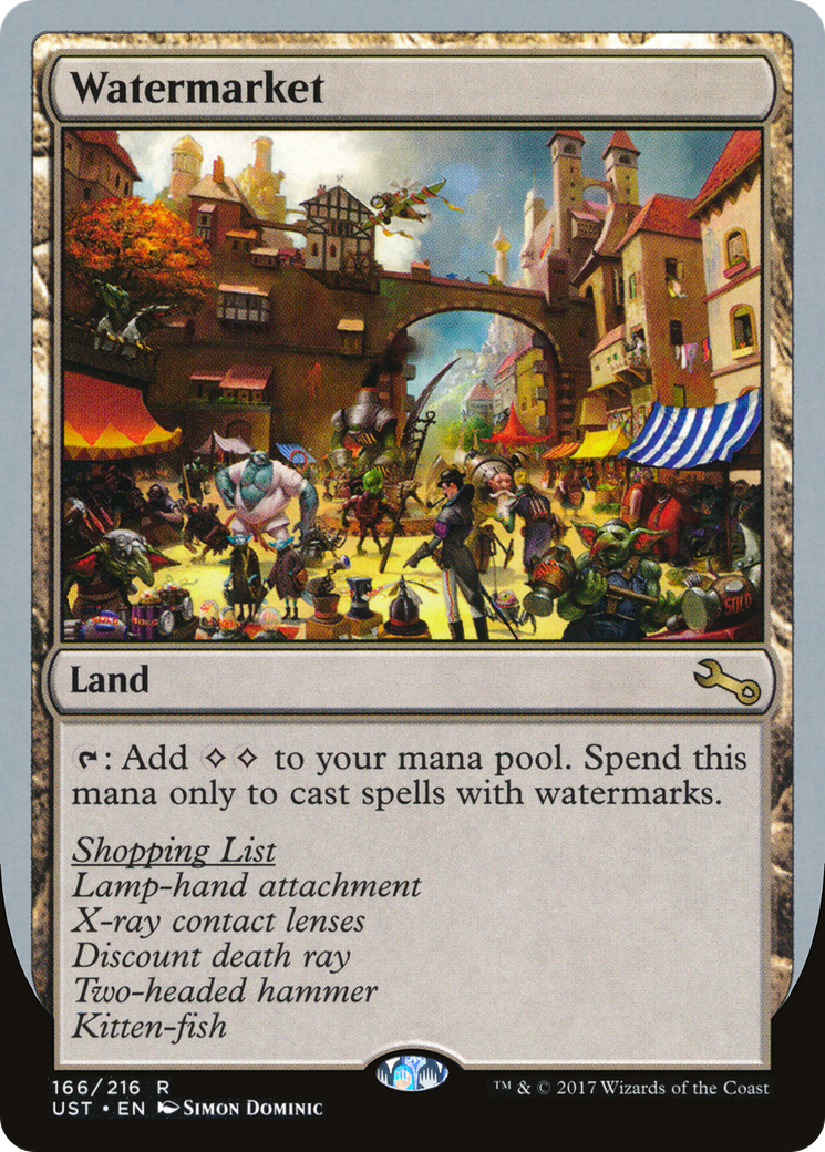 Watermarket (UST-166) [Unstable]