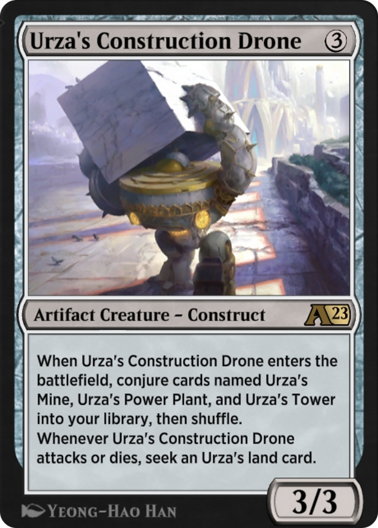 Urza's Construction Drone (YBRO-029) [Alchemy: The Brothers' War]