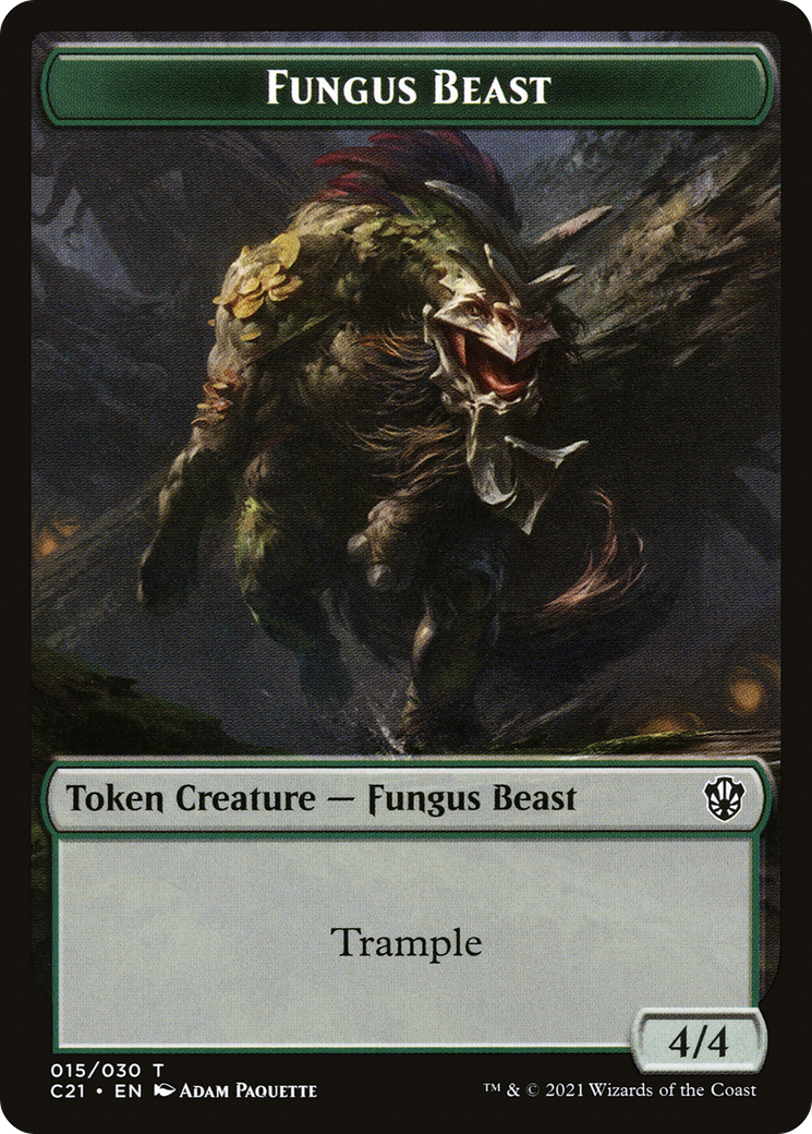 Fungus Beast (TC21-015) [Commander 2021 Tokens]