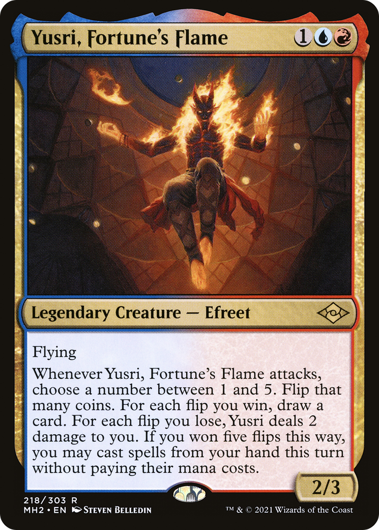 Yusri, Fortune's Flame (MH2-218) [Modern Horizons 2] Foil