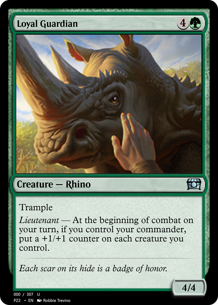 Loyal Guardian (PZ2-70721) [Treasure Chest] Foil