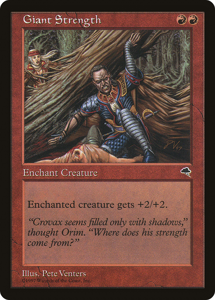 Giant Strength (TMP-178) [Tempest]