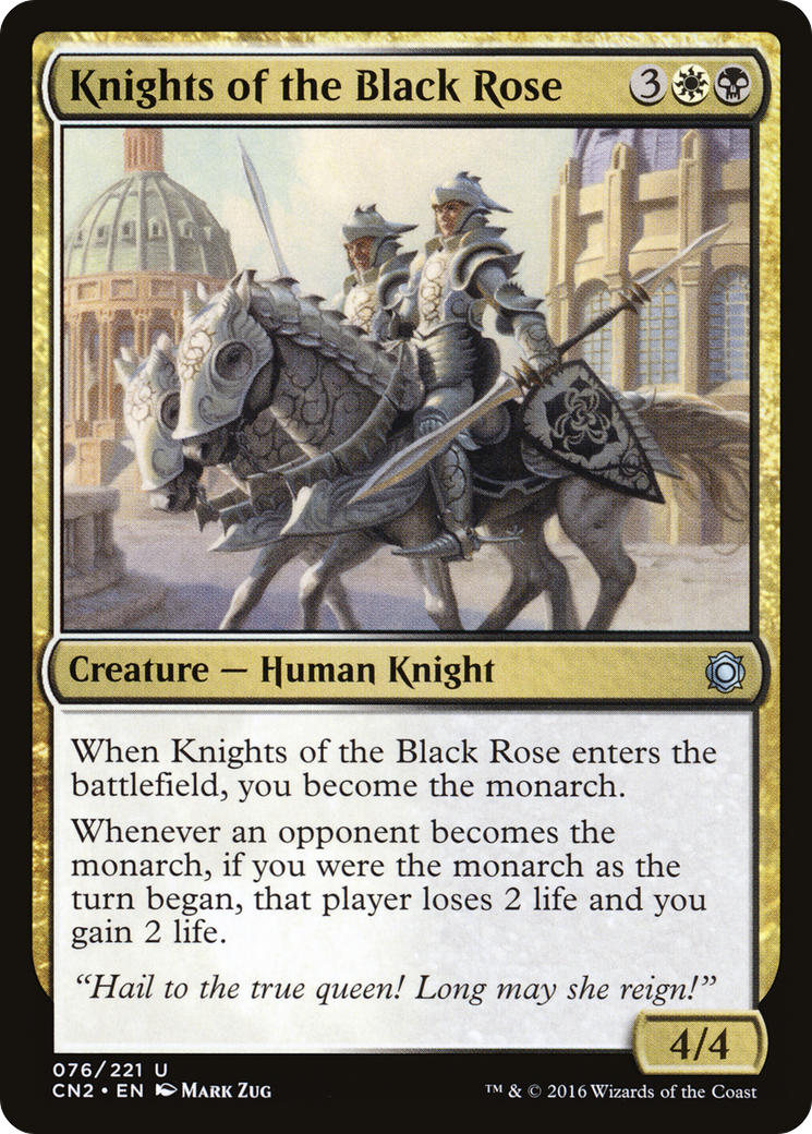 Knights of the Black Rose (CN2-076) [Conspiracy: Take the Crown]
