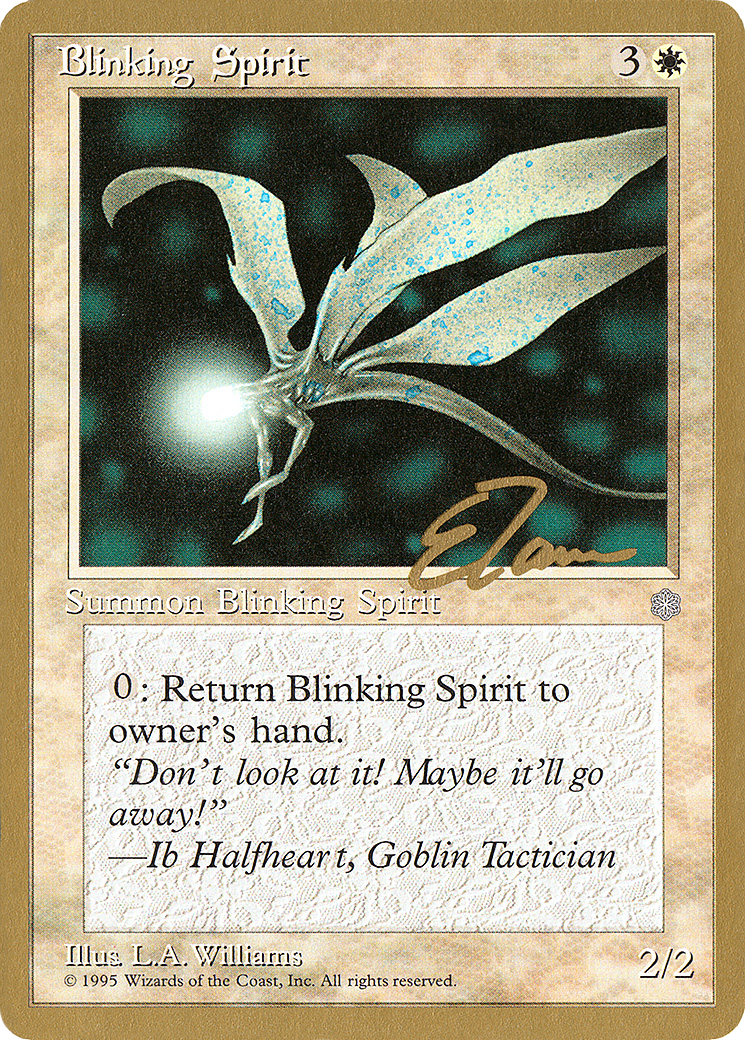 Blinking Spirit - 1996 Eric Tam (ICE) [Pro Tour Collector Set]
