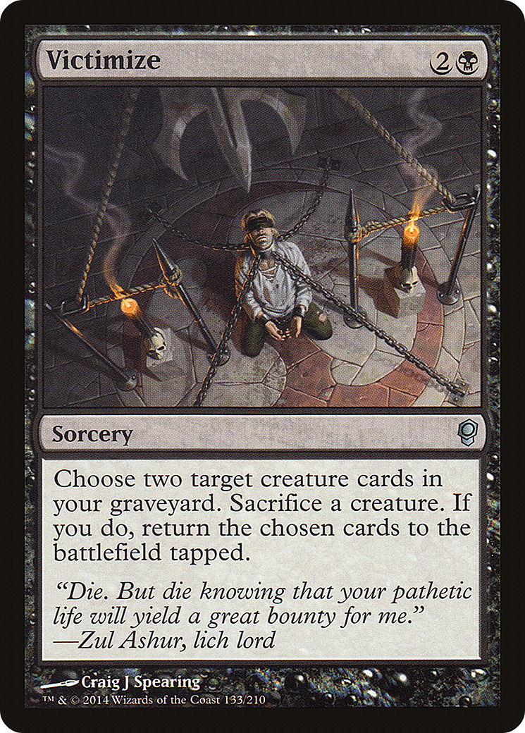 Victimize (CNS-133) [Conspiracy] Foil