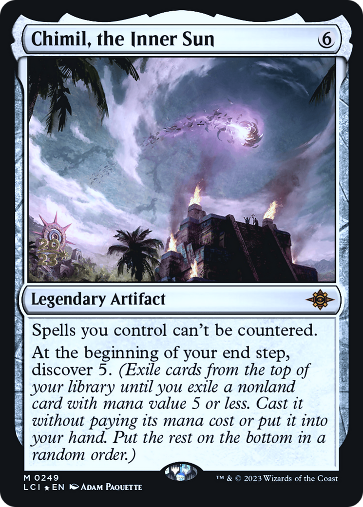 Chimil, the Inner Sun (PRE-249) [The Lost Caverns of Ixalan Promos] Foil