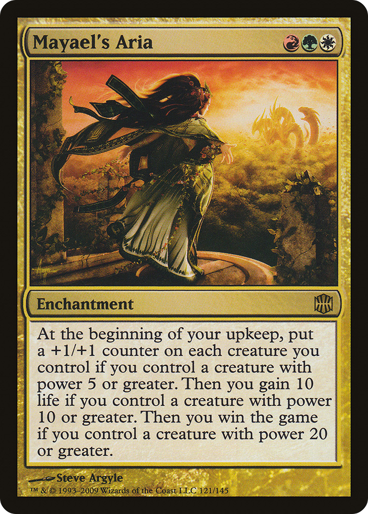 Mayael's Aria (ARB-121) [Alara Reborn] Foil