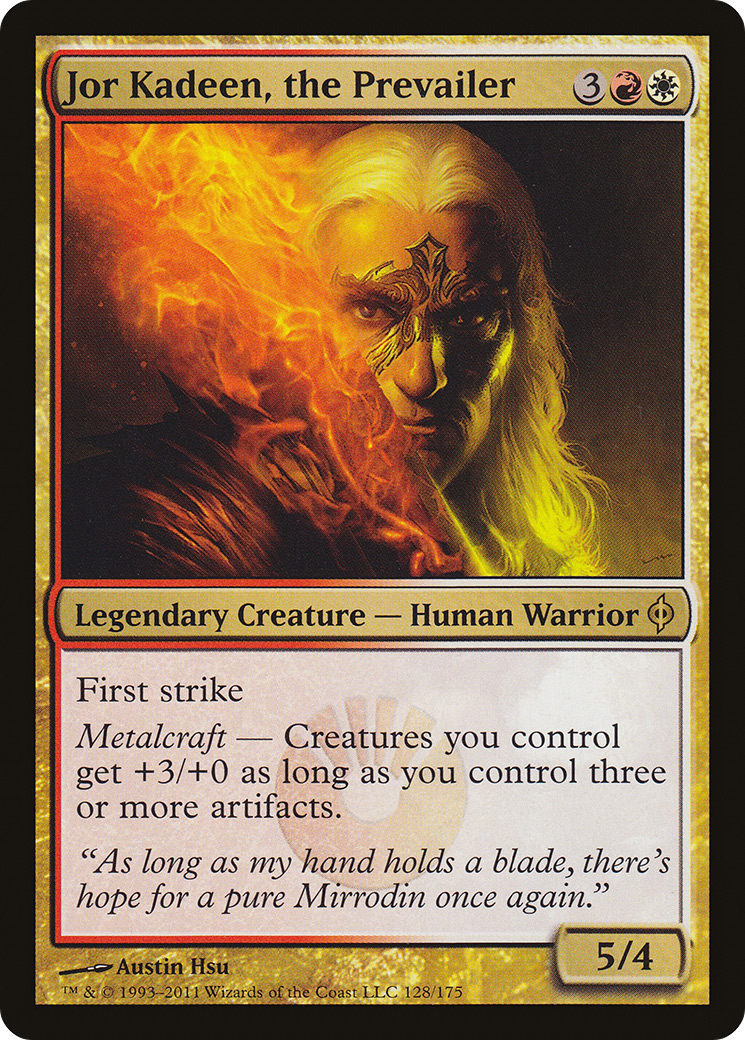 Jor Kadeen, the Prevailer (NPH-128) [New Phyrexia] Foil