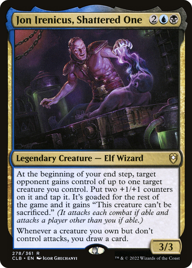 Jon Irenicus, Shattered One (CLB-278) [Commander Legends: Battle for Baldur's Gate]