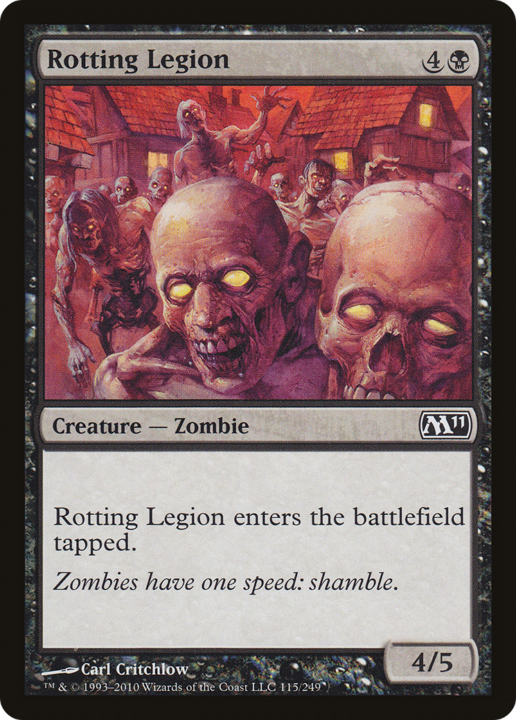 Rotting Legion (M11-115) [Magic 2011]