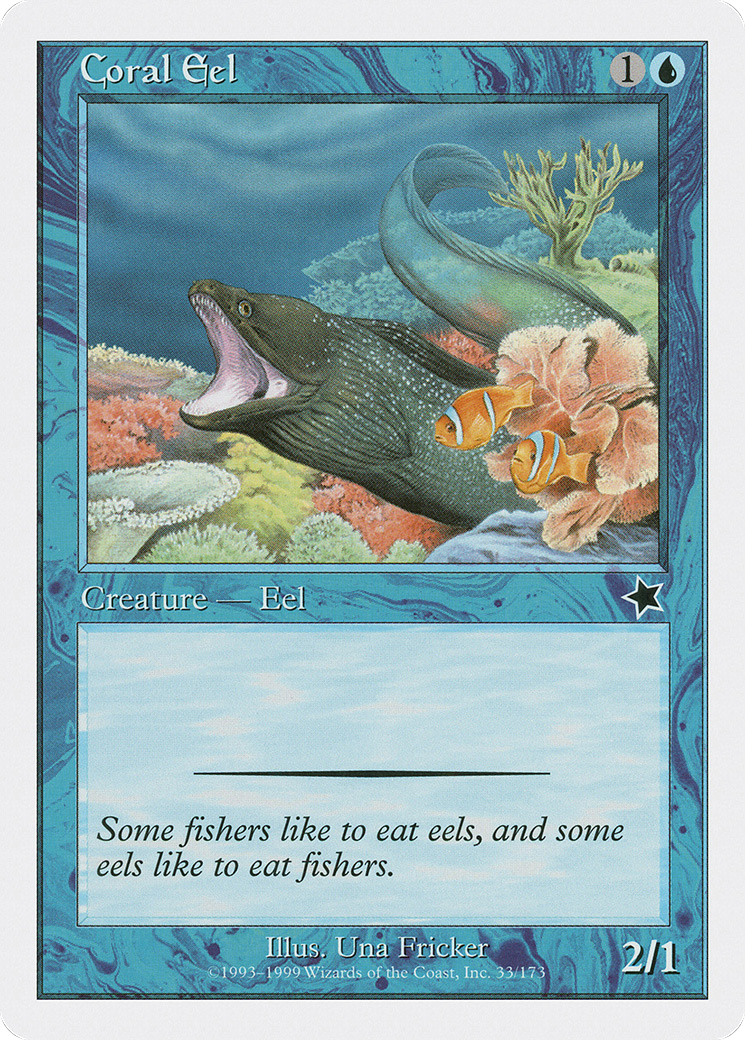 Coral Eel (S99-033) [Starter 1999]