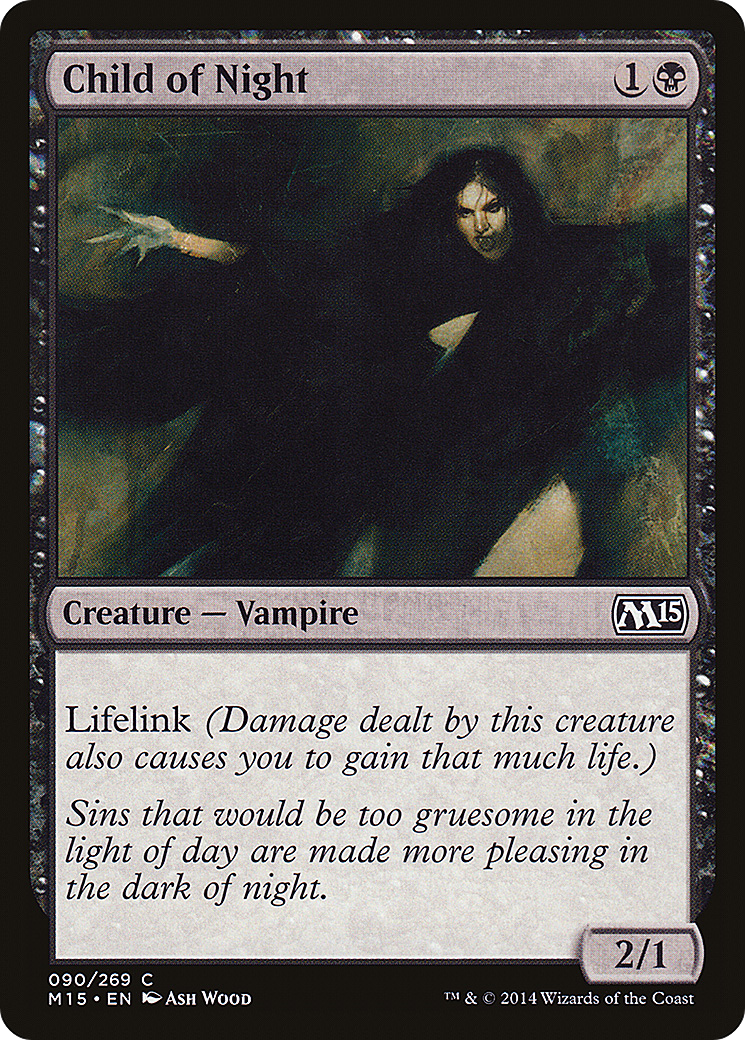 Child of Night (M15-090) [Magic 2015] Foil