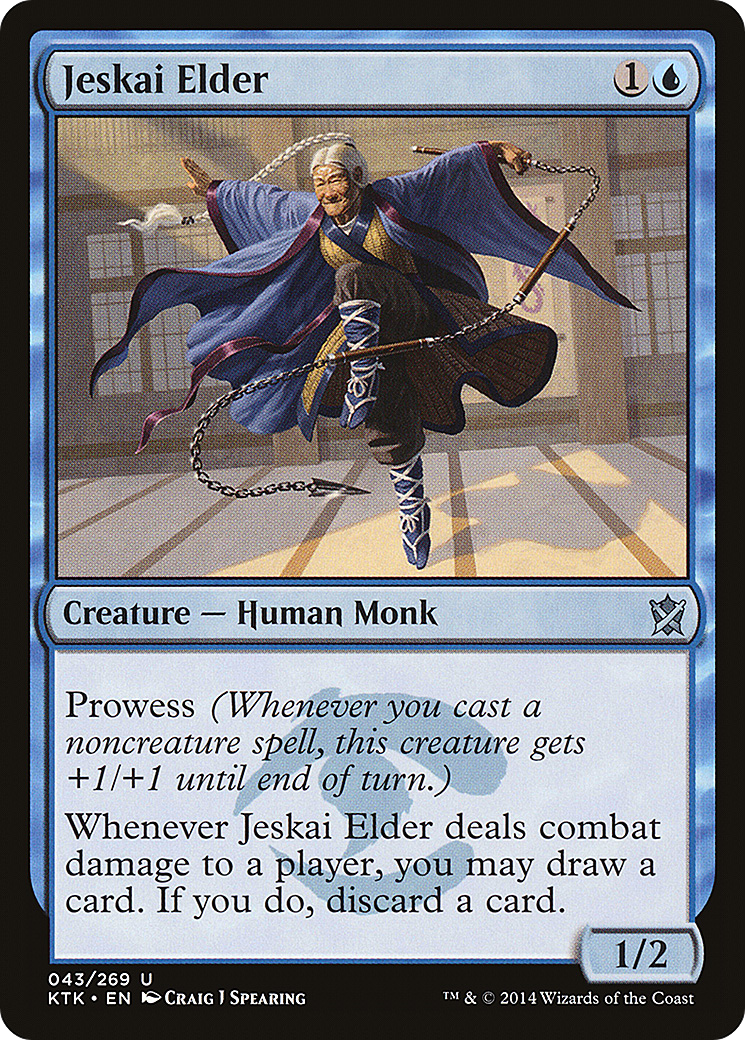 Jeskai Elder (KTK-043) [Khans of Tarkir]