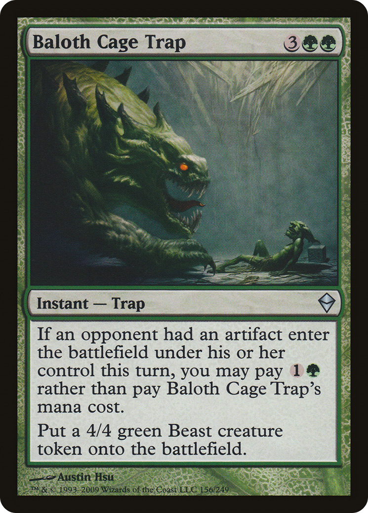 Baloth Cage Trap (ZEN-156) [Zendikar]
