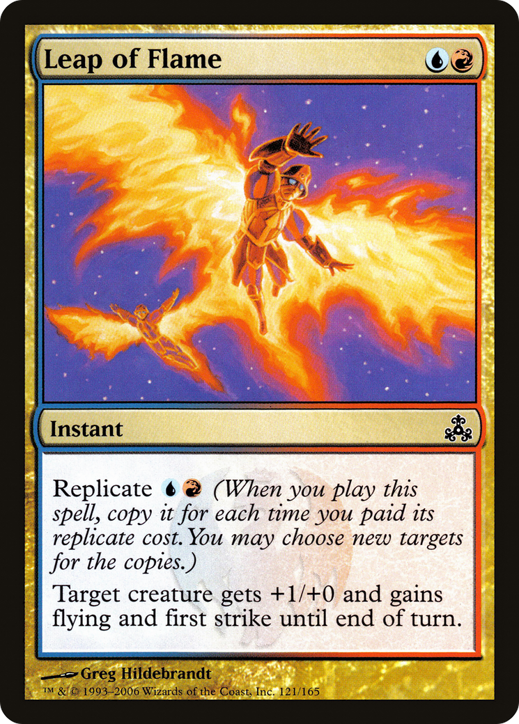 Leap of Flame (GPT-121) [Guildpact]