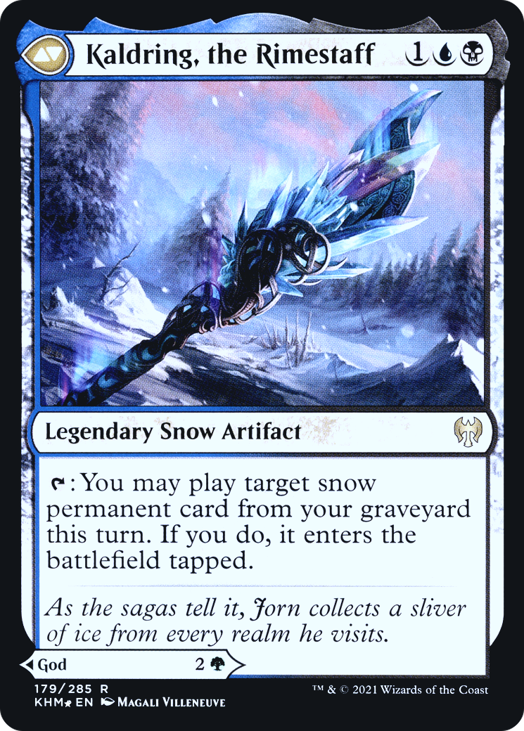 Jorn, God of Winter (PRE-179S) [Kaldheim Promos] Foil