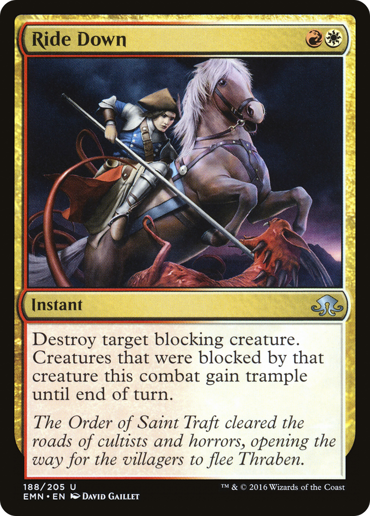 Ride Down (EMN-188) [Eldritch Moon] Foil