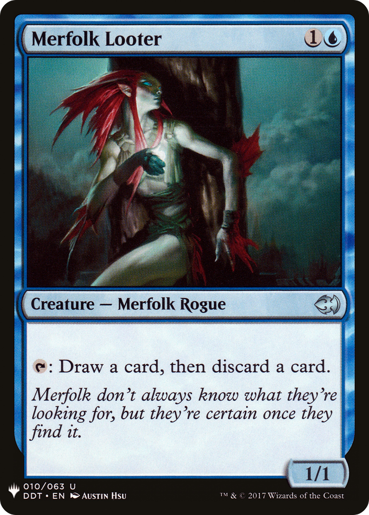 Merfolk Looter (LIST-DDT-10) [The List]