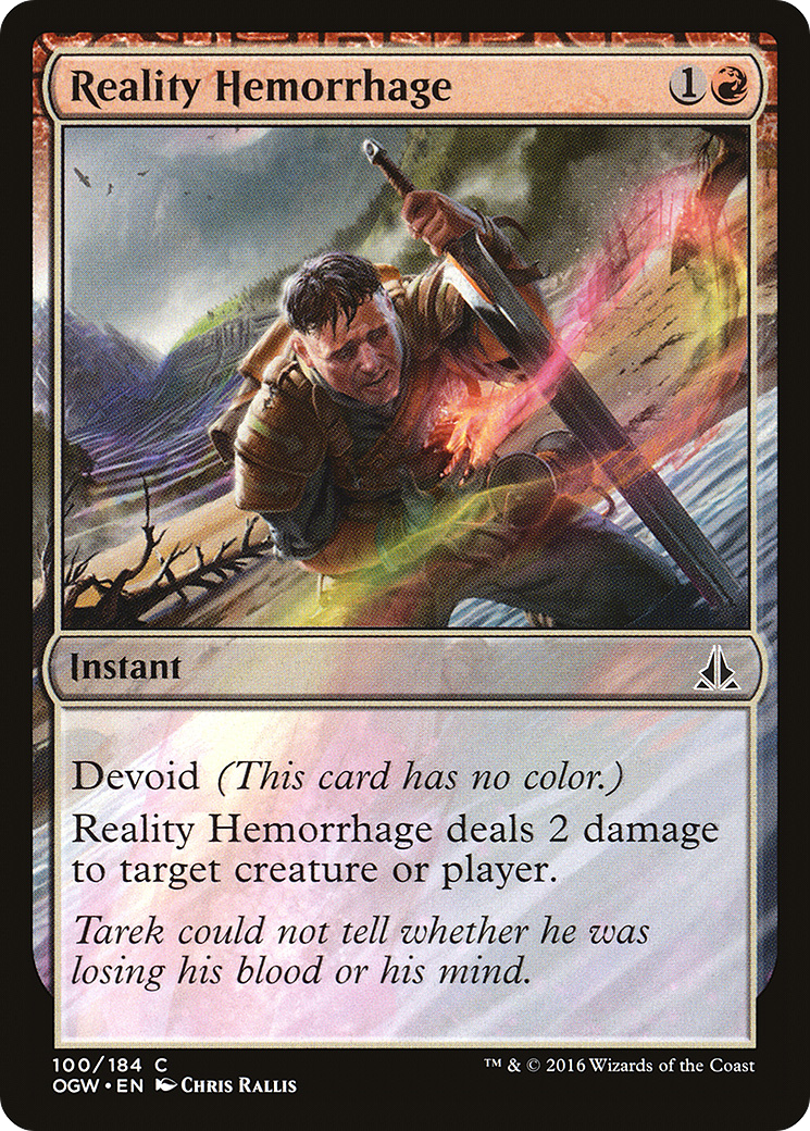 Reality Hemorrhage (OGW-100) [Oath of the Gatewatch]