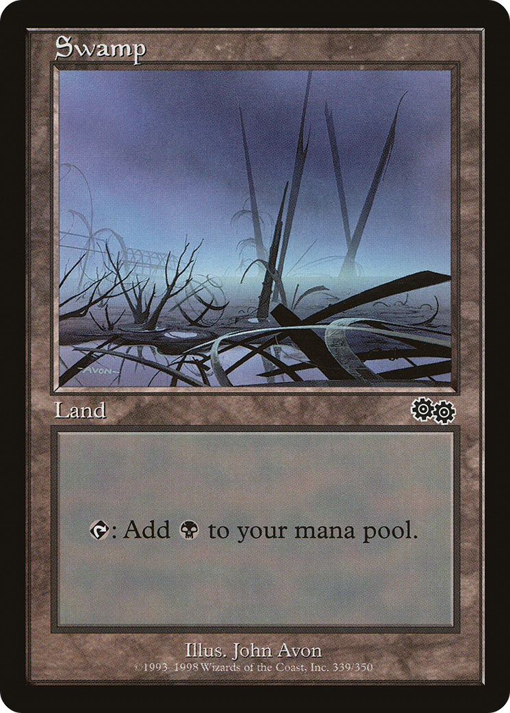 Swamp (USG-339) [Urza's Saga]