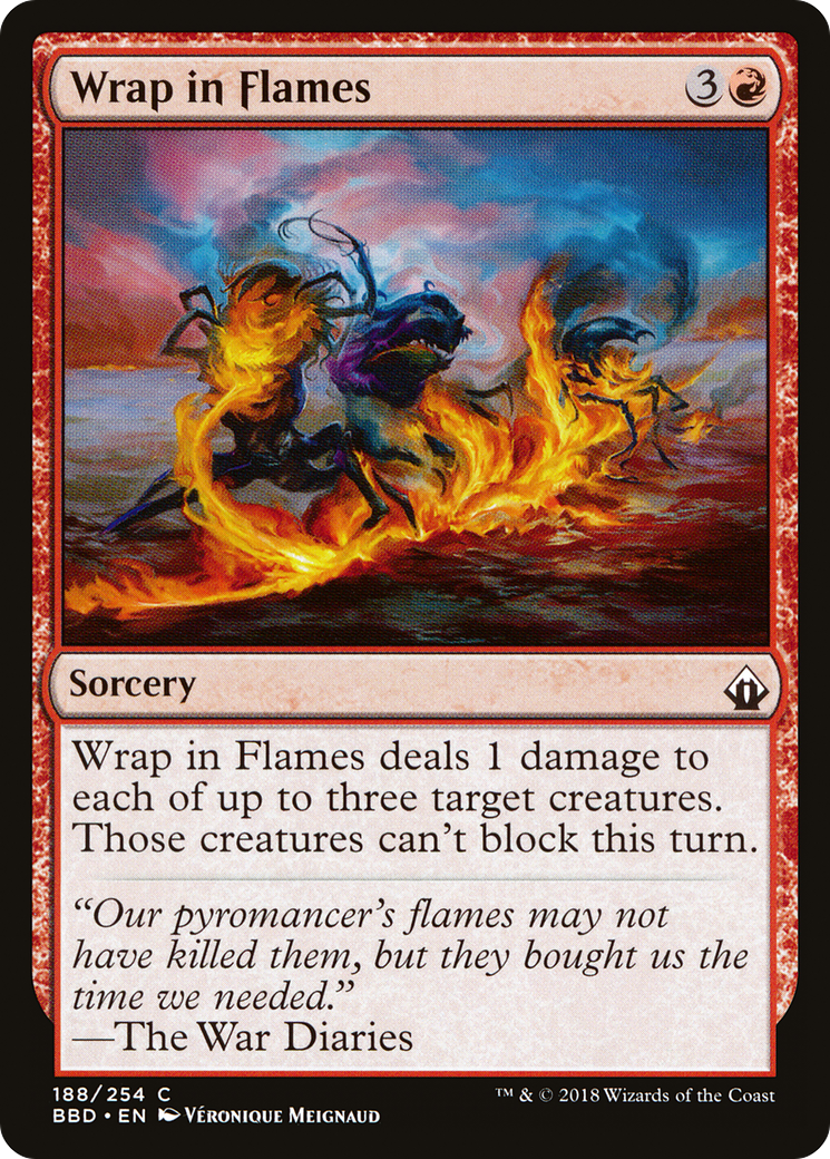 Wrap in Flames (BBD-188) [Battlebond]